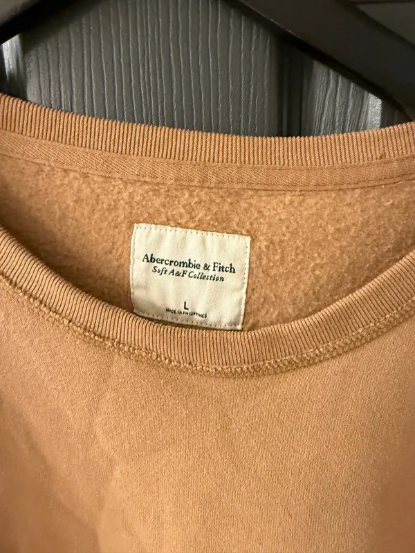 Abercrombie Nude Soft A&F Collection sweat shirt L - Image 3