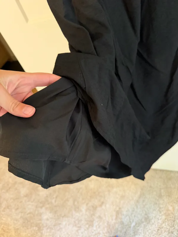 American Eagle Black Halter Maxi Dress - Image 10