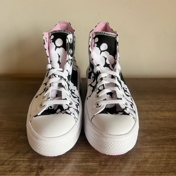 CONVERSE Women’s Chuck Taylor All Star Move Hi Top Shoe Size 10 #225 - Image 2