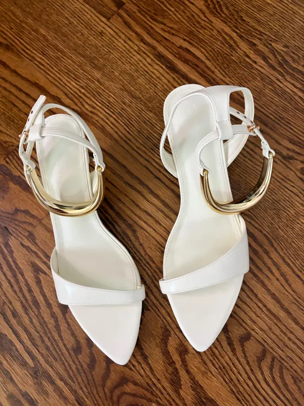 Kitten heels White Size 8.5 - Image 3