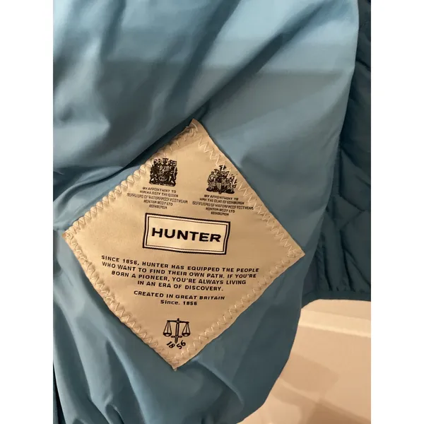 Hunter Original Midlayer Gilet Baby Blue Quilted Vest Women’s Small - Image 8