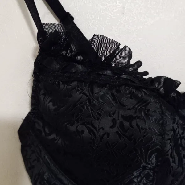 Dreamgirl M Sexy Underwire Black Negligee Lingerie - Image 8