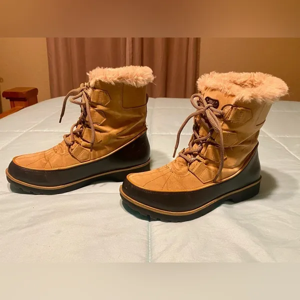 JBU Jambu Manchester Tan/Black Memory Foam Boots - Image 6