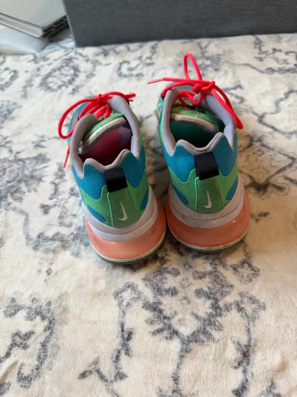 Nike WMNS Air Max 270 React 'electro green Lagoon' size 9 - Image 3