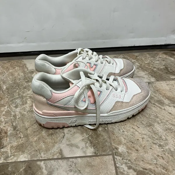 New balance 550 pink and white - Image 2