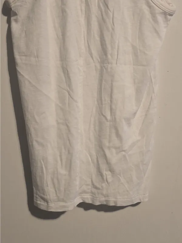 rag & bone White Ribbed High-Neck Tank - Image 9