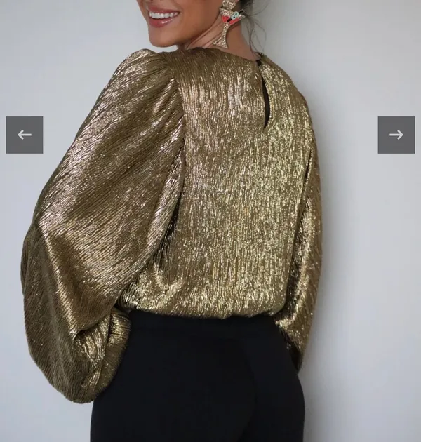 Pants store gold Top - Image 3