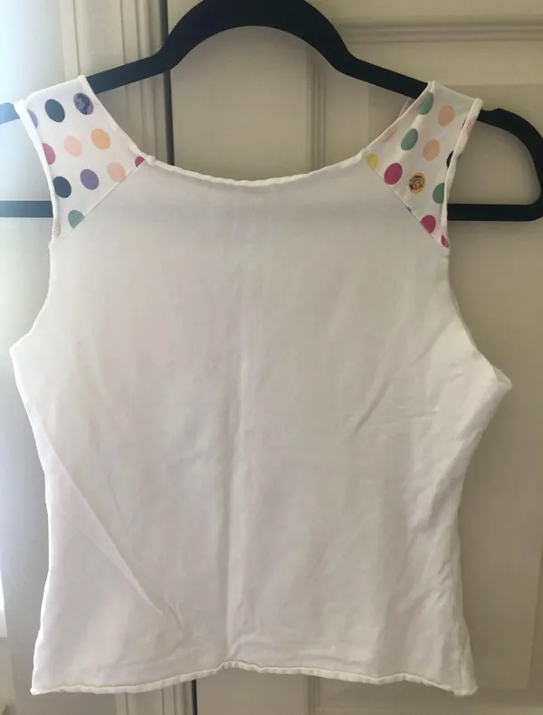 Vintage Betty Tank Top White Size XS - Image 2