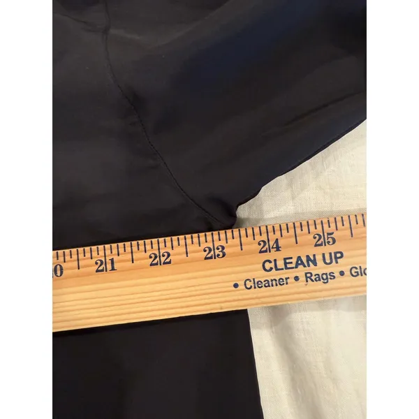 Express Long Sleeve Poplin Boyfriend Portofino Shirt Black Women's Size Medium - Image 10