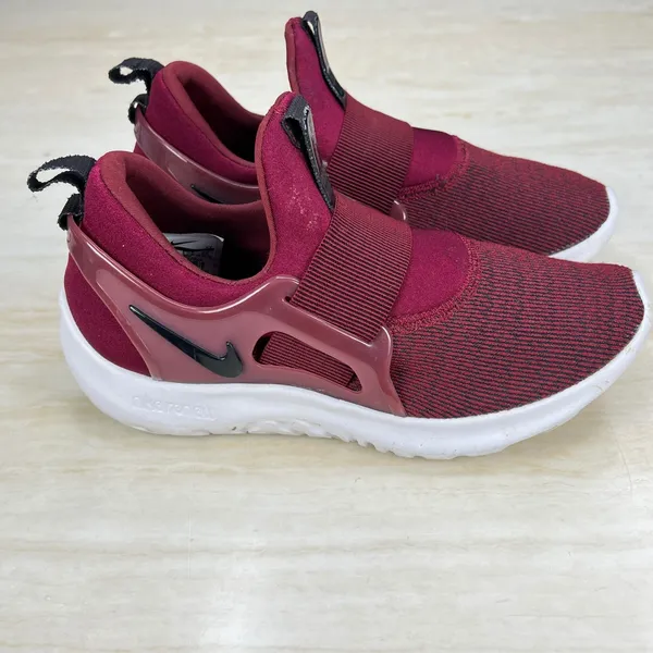 Nike Renew Freedom Burgundy Black Slip On Running Shoes AA7410-600 Womens 6 - Image 4