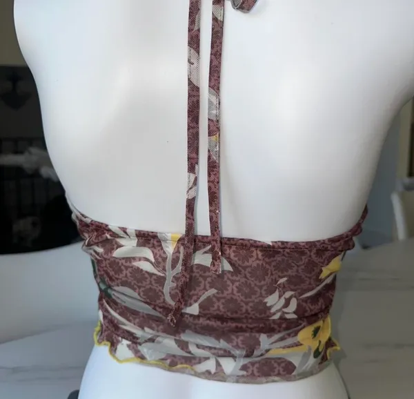 Halter mesh top - Image 2