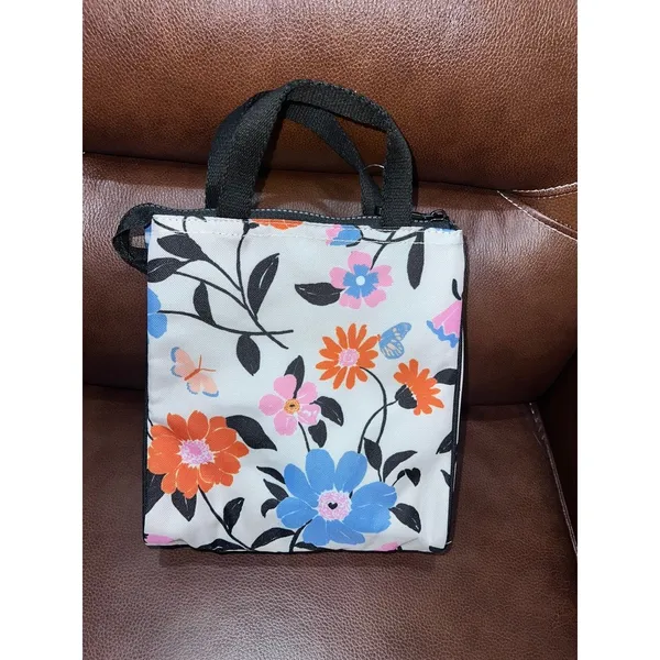 NWT Kate Spade Floral‎ Garden Insulated Lunch Bag Multicolor Chic Design - Image 2