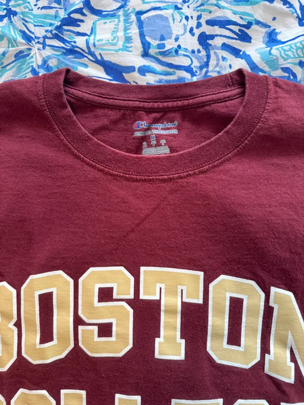 Champion Boston College t shirt - Image 2