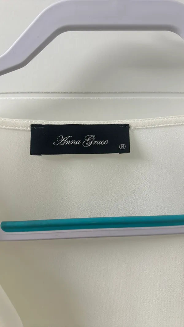 Anna Grace Cream Going Out Top - Image 3