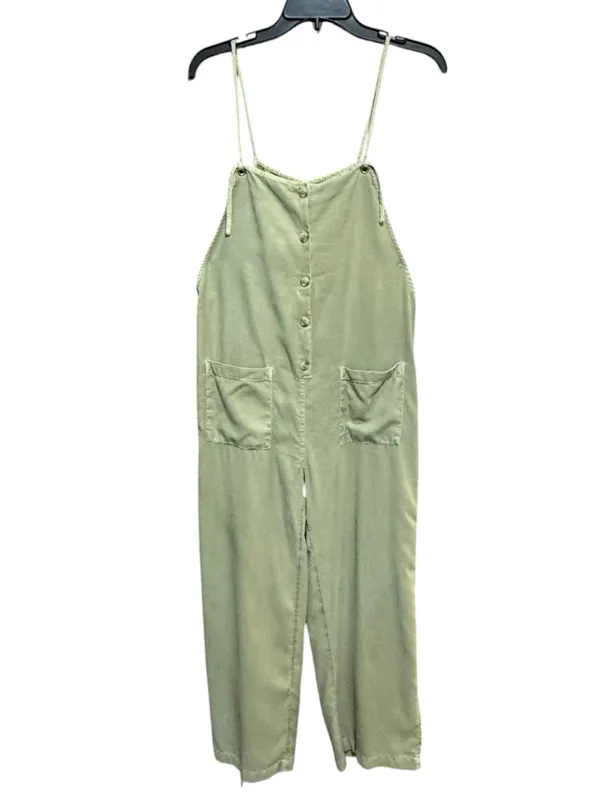 BILLABONG Beach Cruiser Jumpsuit M Avocado $80 Retail EUC - Image 2