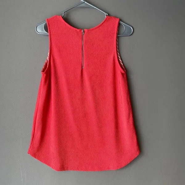 Emelia sz S red strapless sleeveless cute tank‎ top - Image 7