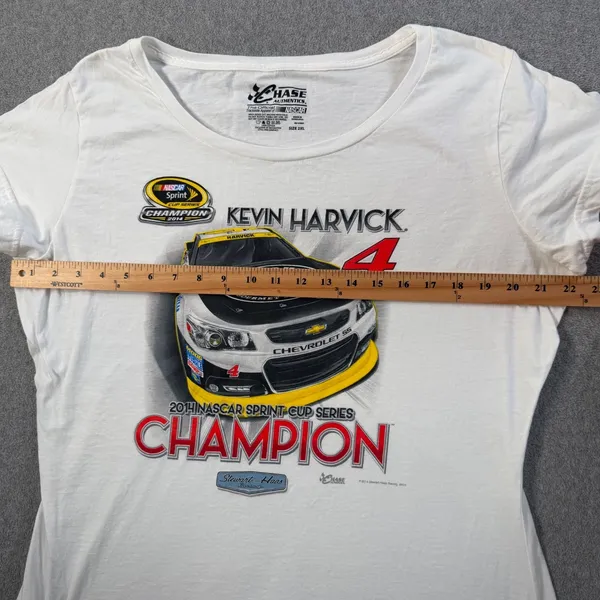 Kevin Harvick 2014 Nascar Sprint Cup Series Champion Shirt Women's 2XL - Image 4