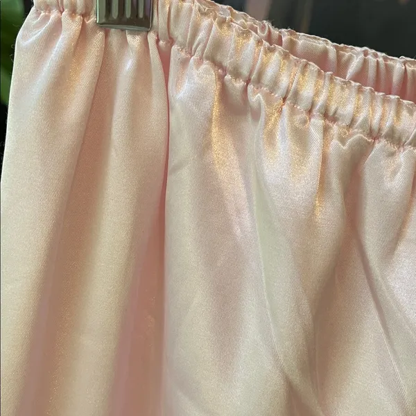 Victoria's Secret vintage Blush Satin pajama Pants - Image 5