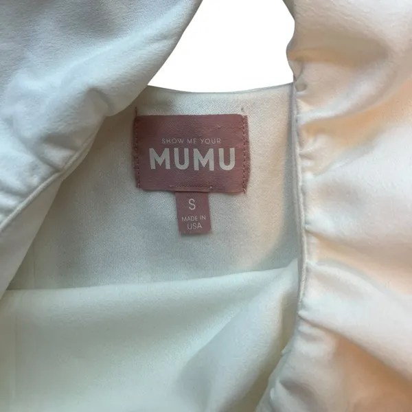 Show Me Your Mumu Greta Dress in White - Image 6