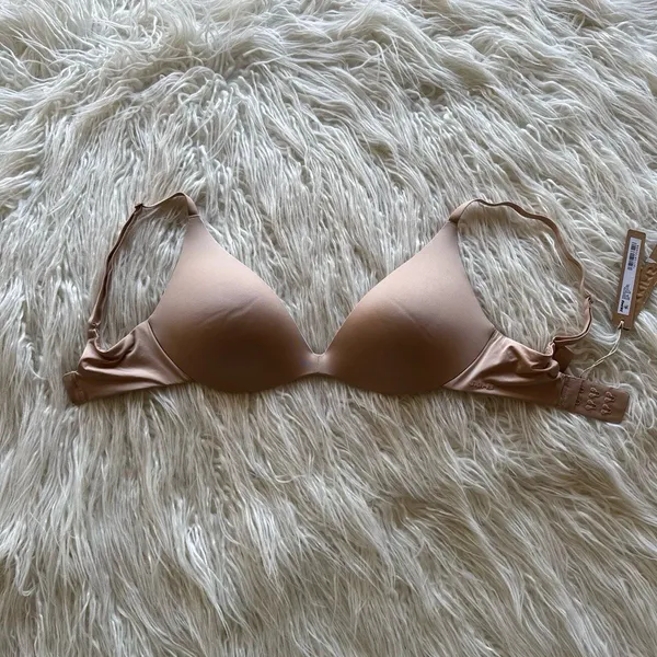 Skims Wireless Super Push up Bra Clay Size 30D - Image 3