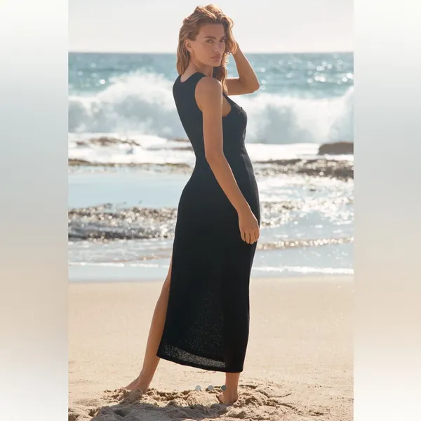 Anthropologie Sunday in Brooklyn Twist-Front Maxi Dress - Image 3