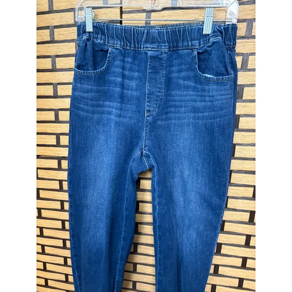 Loft‎ Outlet High Rise Denim Joggers Size XS - Image 3