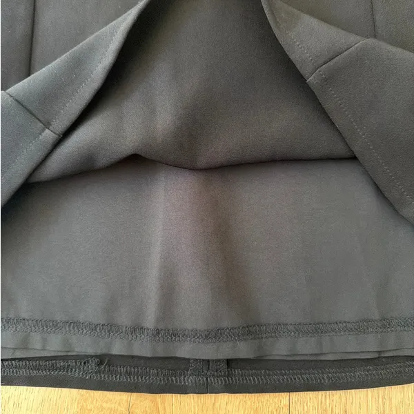 White Fox Mini Skirt Size M Black - Image 2