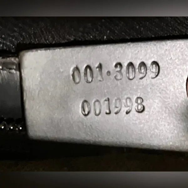 Authentic Gucci Black GG Monogram Shoulder Bag - Image 10