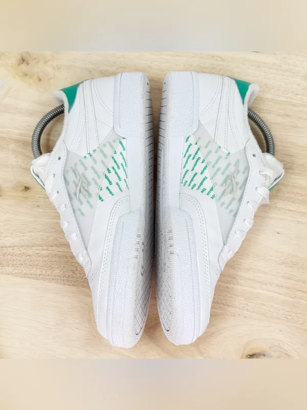 Reebok Club C 85 Logo Tennis Shoes Sneakers White Green Women Size 8 Preppy - Image 5