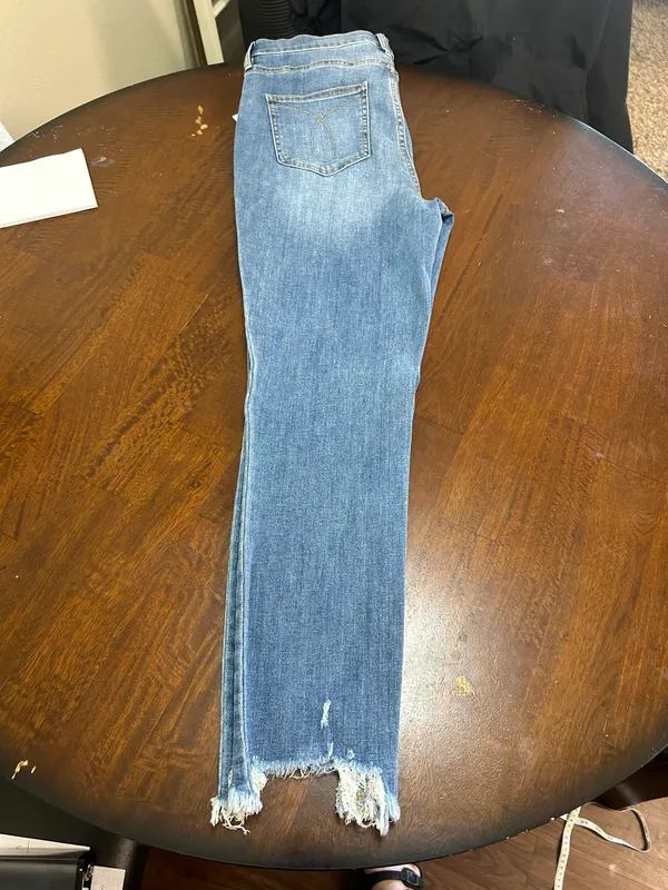 Calvin Klein Distressed Skinny Jeans - Image 4