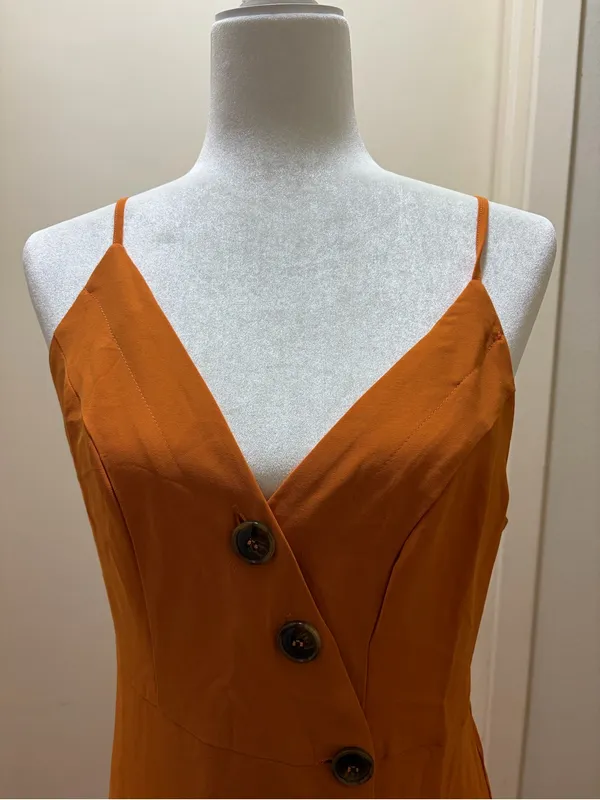 Women's Spaghetti Strap Button - Image 5