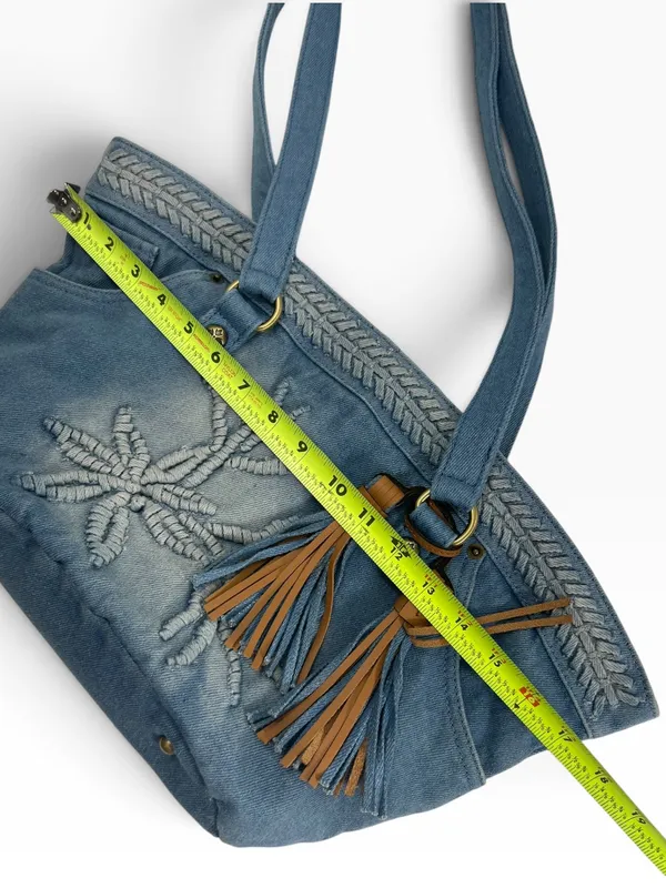 Patricia Nash Marconia Denim Tote - Image 13