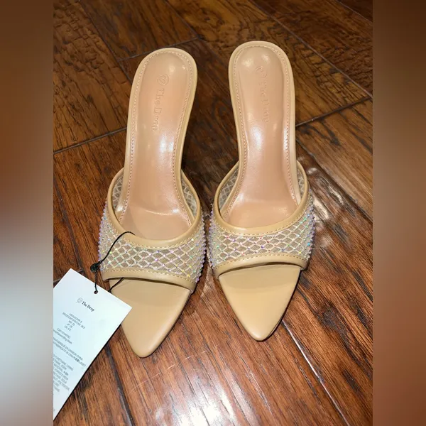 Brand New The Drop Heals Tan Size 8 - Image 3