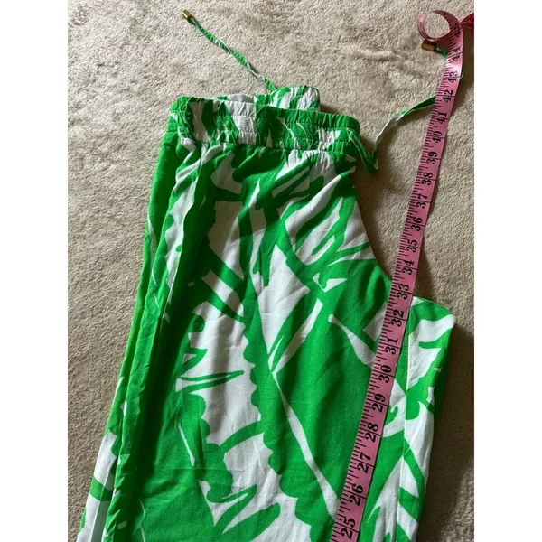 Lilly Pulitzer Women's Rayon‎ Palazzo Boom Boom Tropical Wide Leg Pants Sz Xs - Image 8