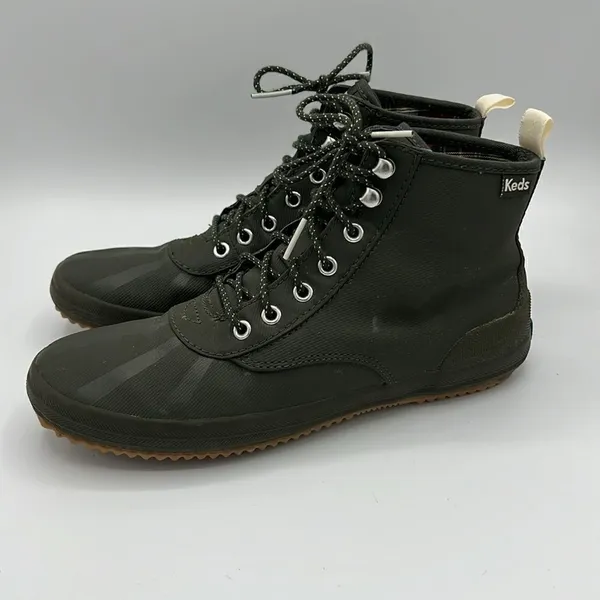 Keds‎ Green Scout Splash Water Resistant Boots Canvas Insulated Women's 7M B14B - Image 6