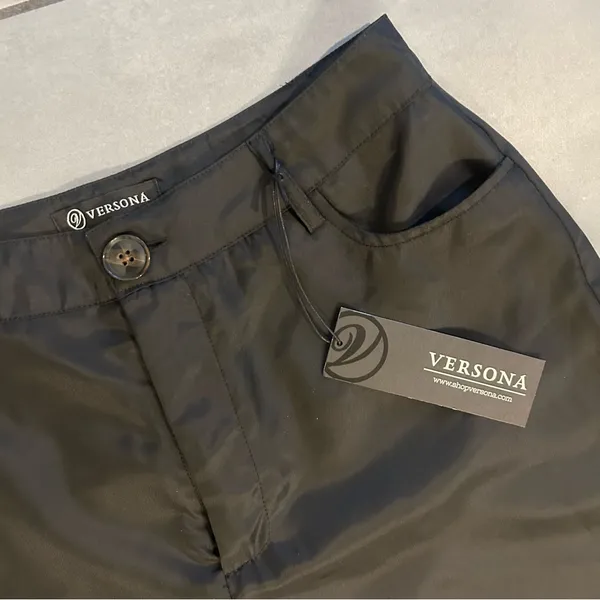 NWT Versona Zone 2/5 Ideal Black Modern-Fit Pants - Image 5