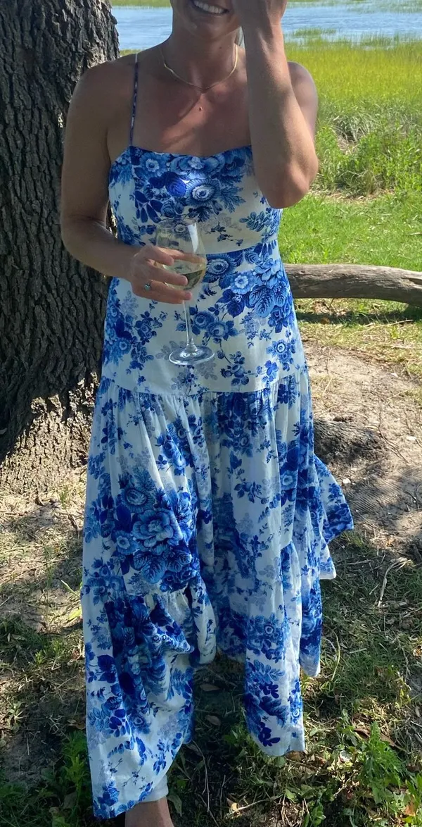 Maeve Anthropologie Drop Waist Dress - Image 2