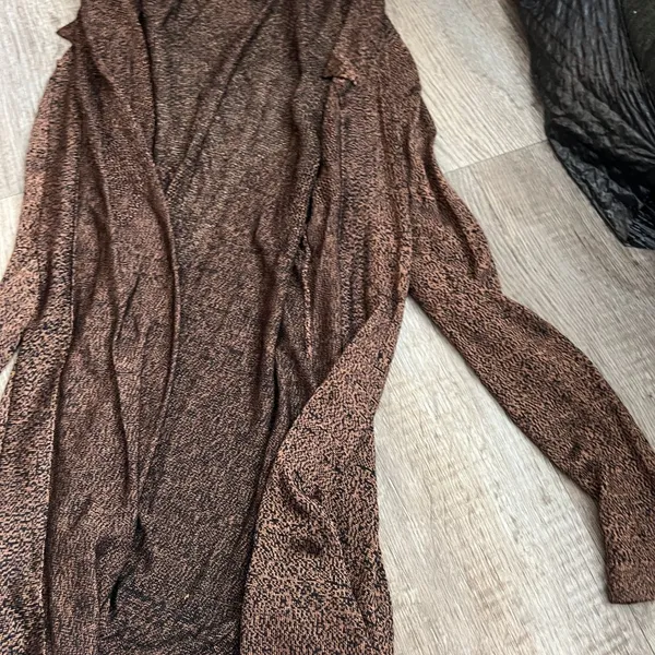 Nic + Zoe‎ medium brown cardigan - Image 4