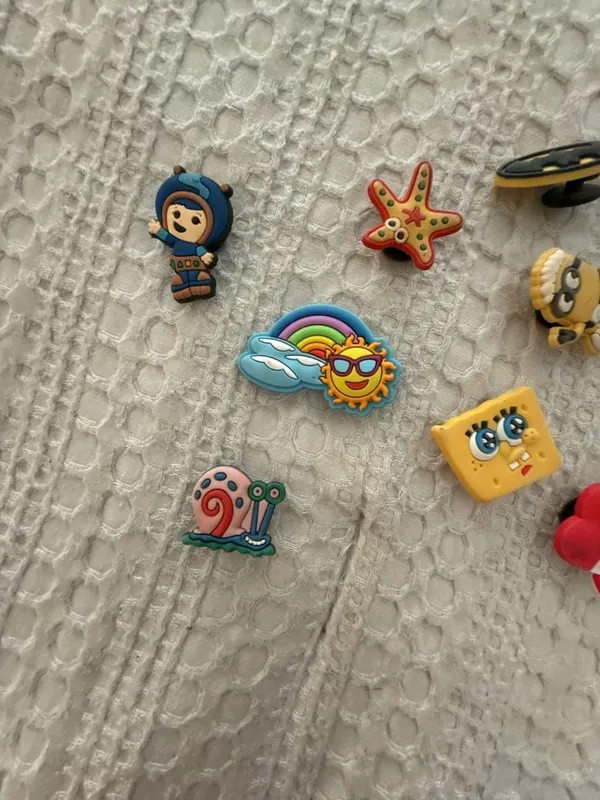 Crocs Assorted Mixed Cartoon and Character Croc Charms Shoe Charms Lot of 11 - Image 3