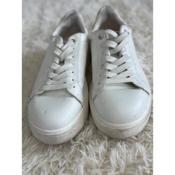 Torrid White Sneakers Glitter Heel Casual Comfortable Platform Shoes‎ 9WW - Image 2