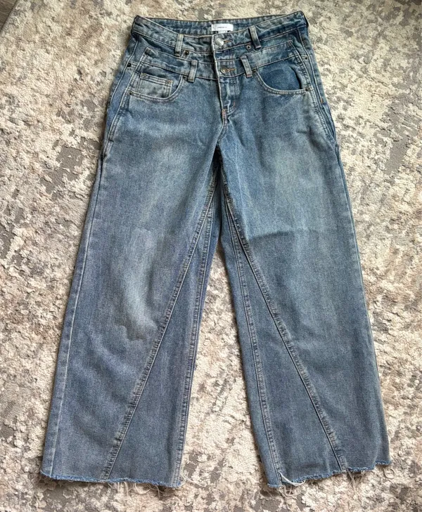 Forever 21 2/26 hi rise wide leg jeans - Image 5