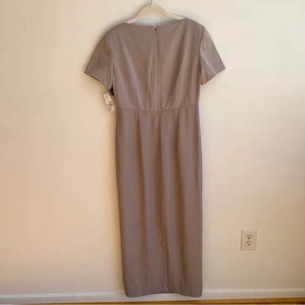 Vintage Liz Claiborne Night Short Sleeve Embellished Long Formal‎ Dress - Image 4