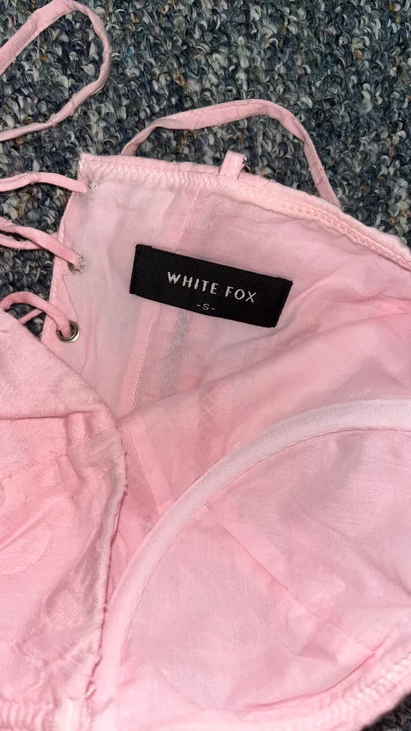 White Fox Pink Top - Image 3