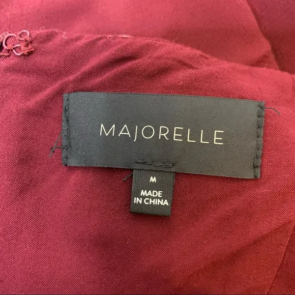 Majorelle whisper mini dress sz M cold shoulder strappy‎ revolve - Image 7