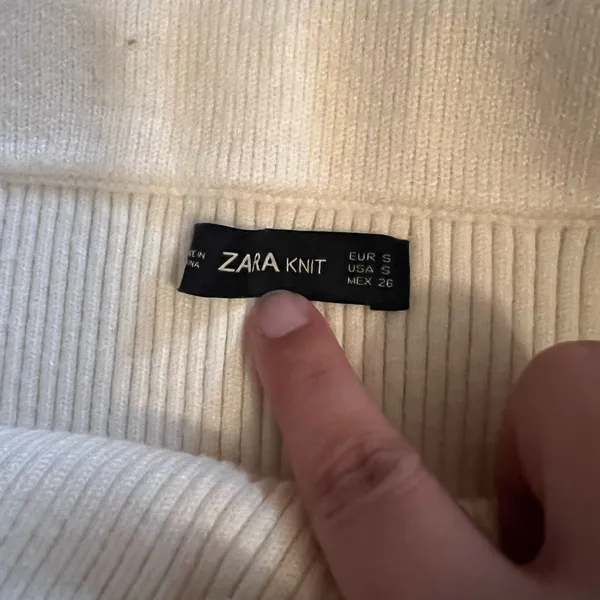 ‎Zara knit small skirt - Image 5