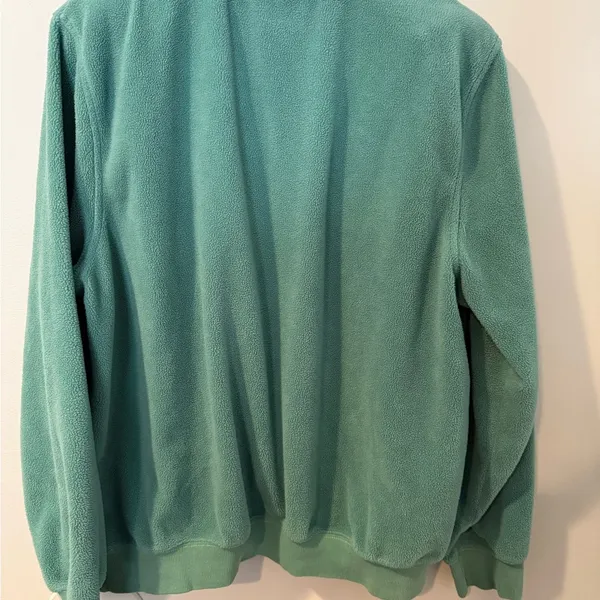 Vintage Alfred Dunner Floral‎ Sage Green Fleece Cozy Sweater Women’s Sz L - Image 6