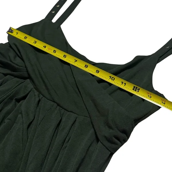 Karen Alexander Boston Proper Green‎ Studded Maxi Dress Resort Travel Summer M - Image 10