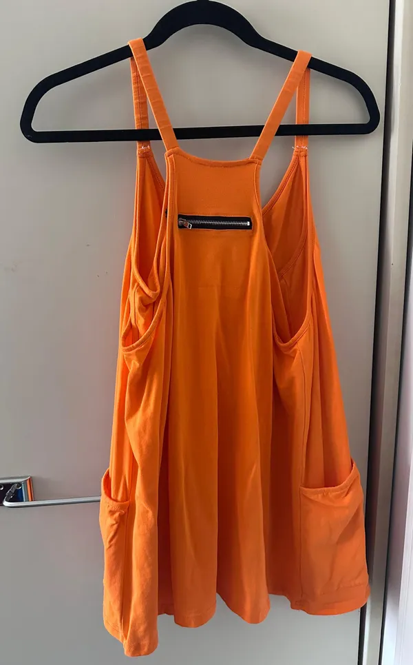 Daily Mini Dress Orange Size M - Image 2