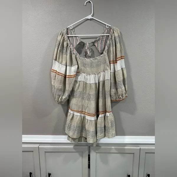 Free People All Lined Up Mini Dress - Image 5