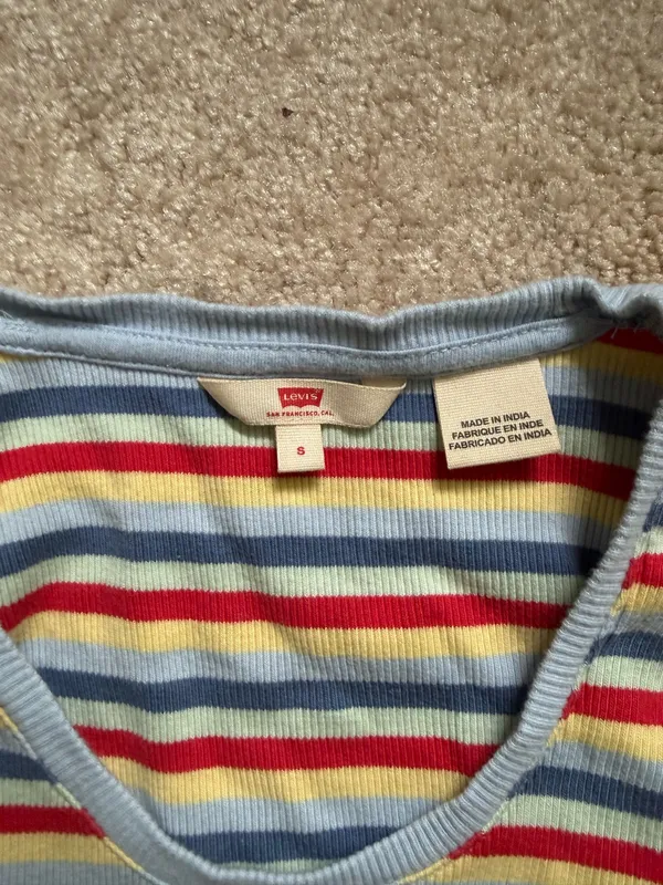 Levi’s Striped Tank Top - Image 2